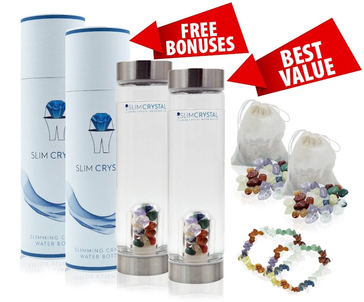 SlimCrystal two bottle bundle with free bonuses
